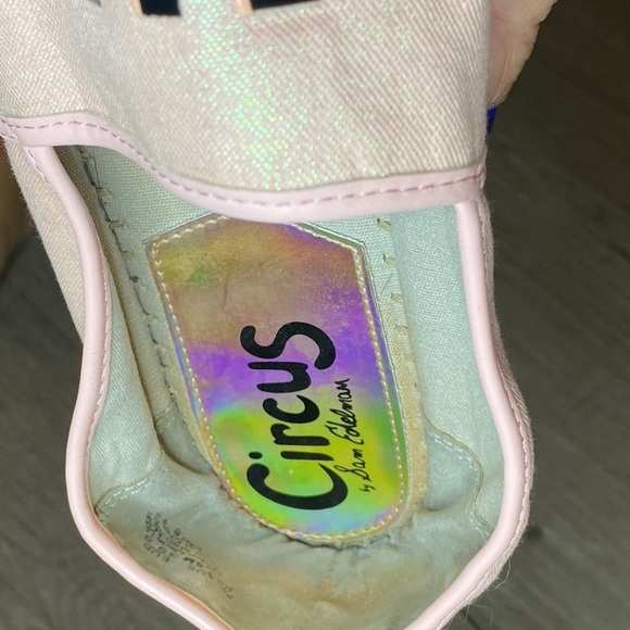 Pink shimmer Sam Edelman Rose All Day Espadrille, 9 1/2 - Picture 10 of 12